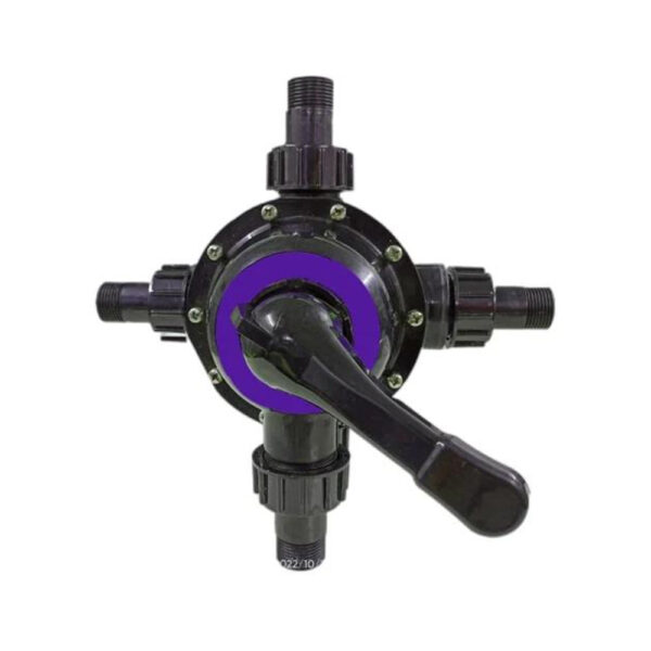 Multi Port Valve (MPV) - Side Mount | HDPE Material | In 1", 1½", 2" Inches