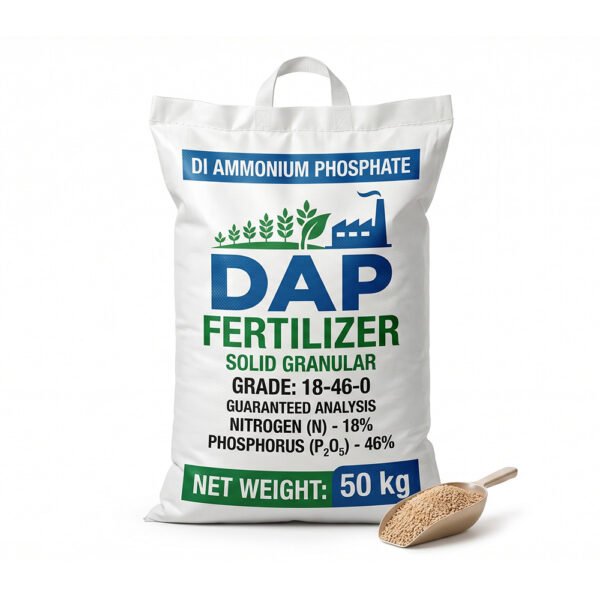 DAP (Di Ammonium Phosphate) - Solid - STP Chemical - 50kg (Rs. 55 per kg)