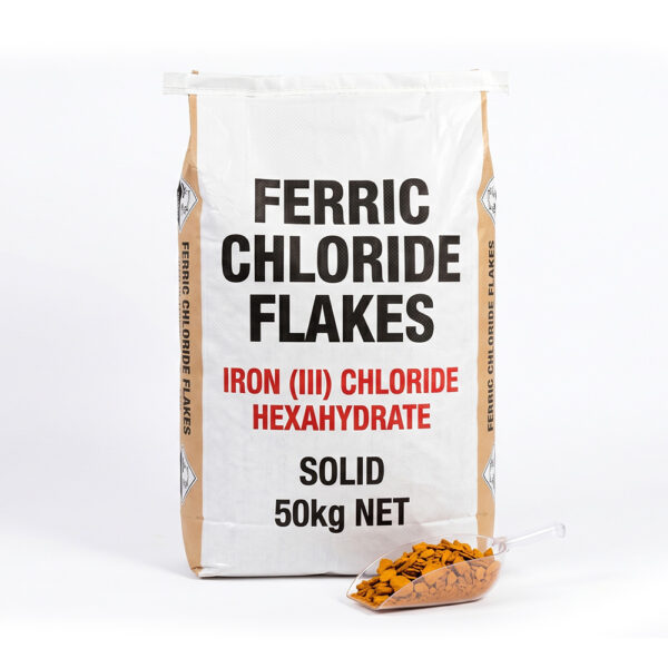 Ferric Chloride Flakes - Solid - ETP Chemical - 50kg (Rs. 68 per kg)