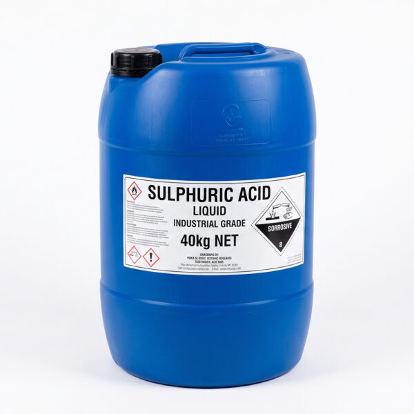 Sulphuric Acid - Liquid - ETP Chemical - 40kg (27 per kg)